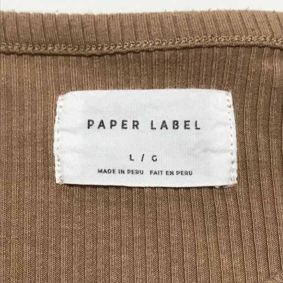 Paper Label Stretch Dress/Lounge Size L - Picture 6 of 6